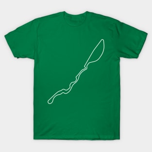 Jeddah Corniche Circuit [outline] T-Shirt